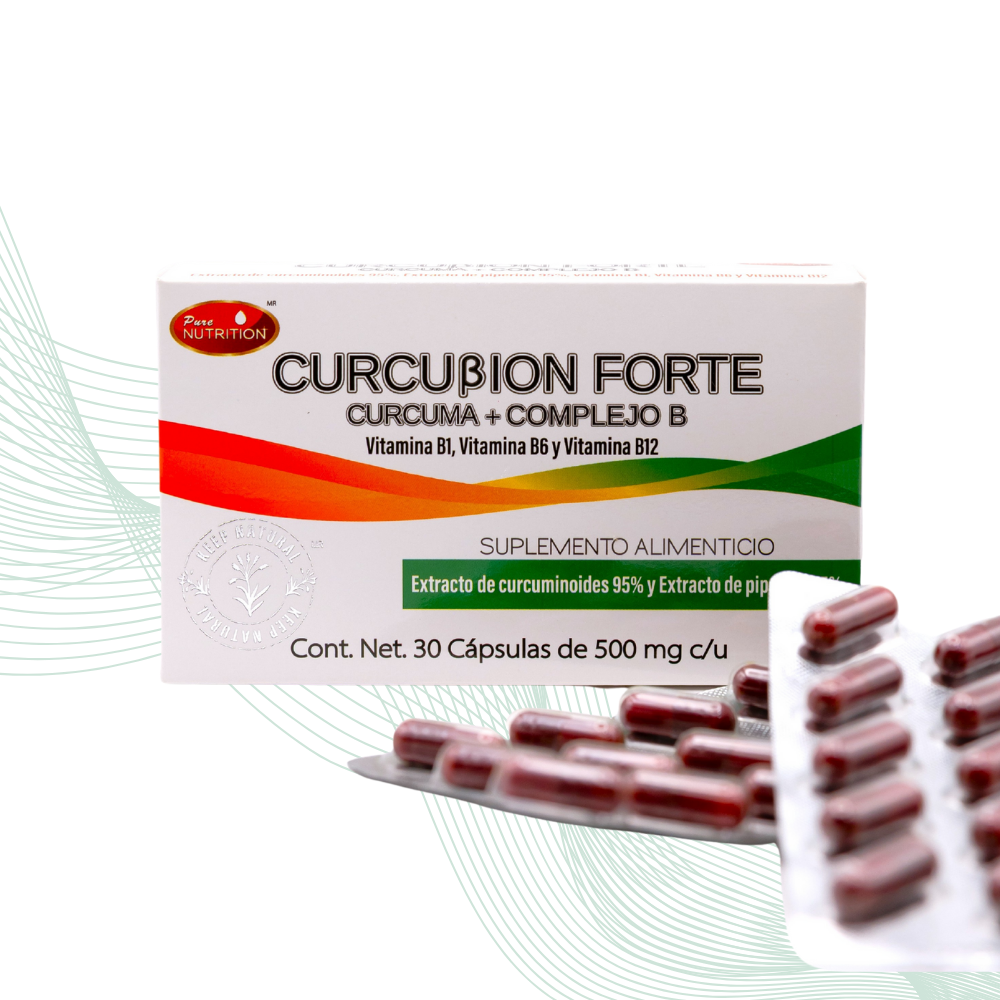 CURCUBION FORTE + VIT B1,B6 Y B12