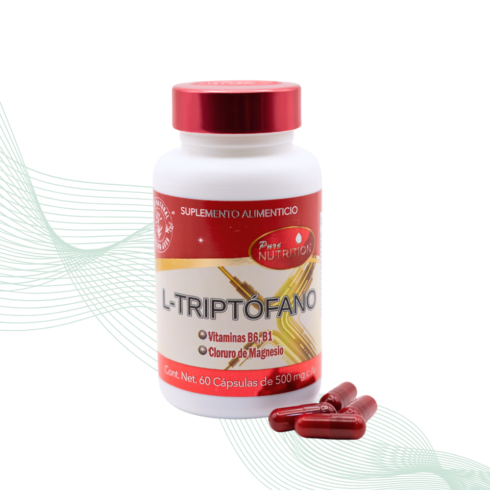 L-TRIPTOFANO + B6 Y CLORURO DE MAGNESIO.