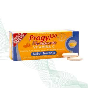 PROGYL 30 EFERVESCENTE NARANJA