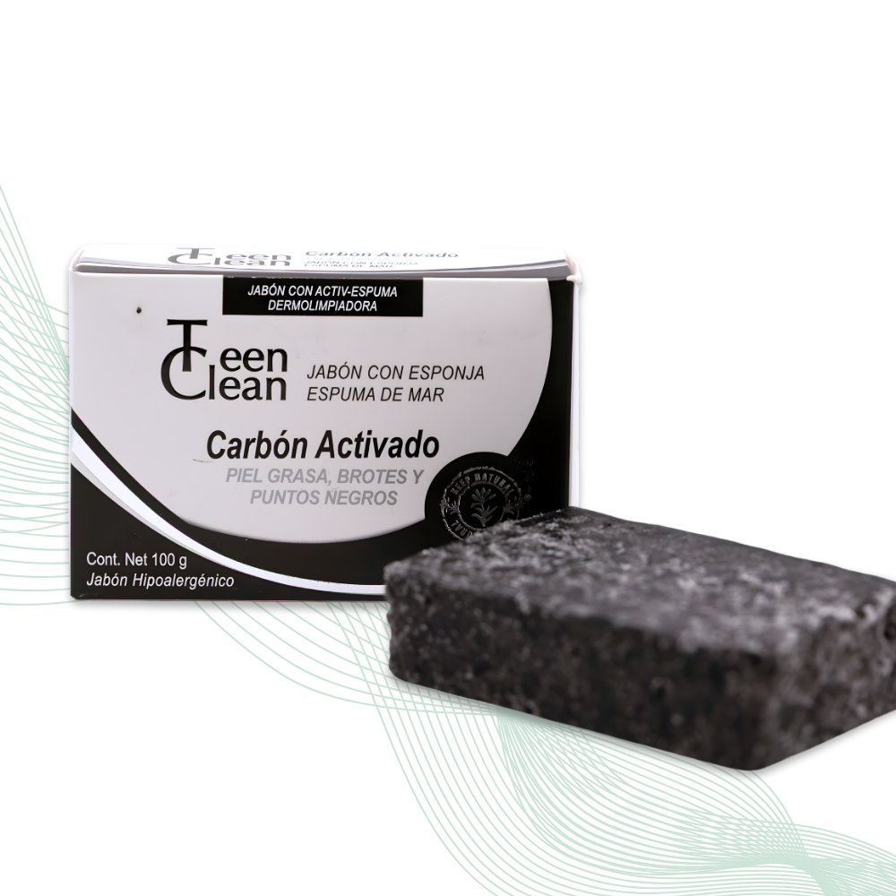 ESPONJABON CARBÓN ACTIVADO
